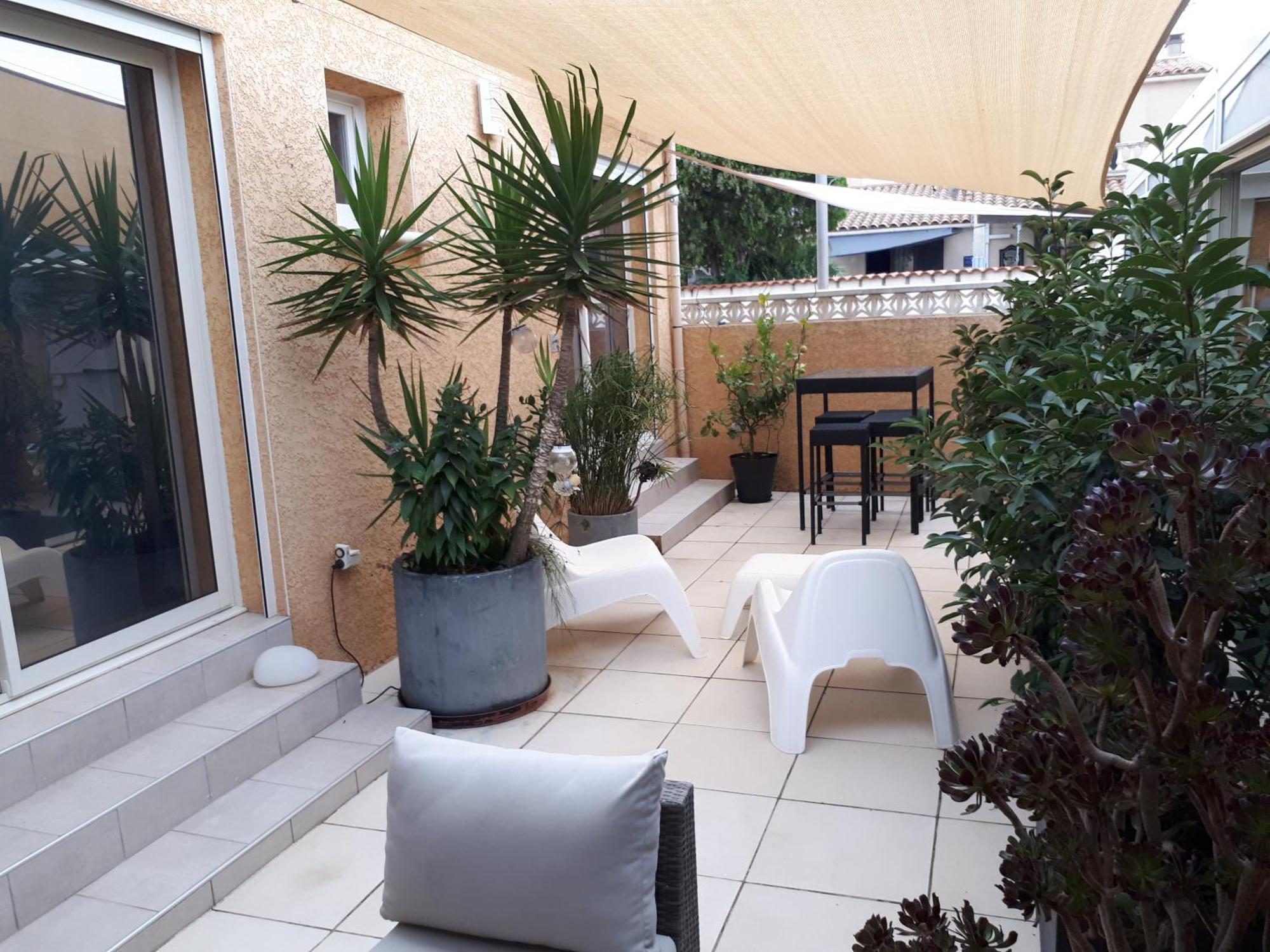 La Casa Tranquilia Chez Vero Et Jj Studio A Marseillan Eksteriør bilde